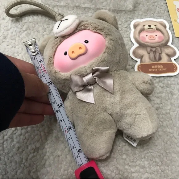 Lulu The Piggy Vintage Teddy Shop Vinyl Face Plush Pendant Blind Box Witty Teddy - Picture 11 of 16